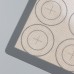 Create Personalised BAP Free Reusable Cookies Pastry Silicone Macaron Mat with Circle by Kinshing  – Custom حصائر السيليكون with Flexible, Food-Grade Design