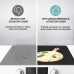 Create Waterproof Heat Resistant Kitchen Counter Electric Stove Extra Large Black Silicone Table Mat by Kinshing  – Custom Silicone Mats with Flexible, Food-Grade Design