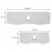Create Your Kitchen Bathroom Sink Splash Guard Absorbent Silicone Faucet Mat by Kinshing  – Custom Silicone Mats with Flexible, Food-Grade Design