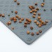 Creative Eco-Friendly Anti-Slip Waterproof Paw Pattern Easy Storage Silicone Pet Feeding Mat by Kinshing  – Custom Silicone Mats with Flexible, Food-Grade Design