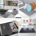 Custoimized Colors Heat Resistant Silicone Drying Mats Classic Square Silicone Stove Top Cover Kitchen Silicone Dish Drying Mat by Kinshing  – Custom Silicone Mats with Flexible, Food-Grade Design