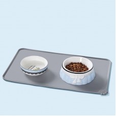 Custom BPA Free Food Grade Non-Slip Pet Dog Cats Silicone Feeding Mat