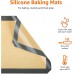 Custom Food Grade Non-Stick Kneading Dough Oven Silicone Baking Mat with Non-Slip Rubber Surface by Kinshing  – Custom Silicone Mats with Flexible, Food-Grade Design
