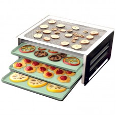 Custom Reusable Rectangle Edge Non Stick Meat Food Silicone Dehydrator Mat