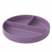 Custom Unique BPA Free Purple Flower Printed Kids Silicone Feeding Mat by Kinshing  – Custom Silicone Mats with Flexible, Food-Grade Design