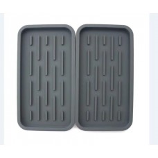 Custom Your Unique Kitchen Sink Caddy Silicone Stripe Drying Mat 