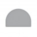 Customise Personalized Semicircle Shape Easy Clean Kids Baby Silicone Table Mat by Kinshing  – Custom Silicone Mats with Flexible, Food-Grade Design