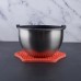Customize Heat Resistant Anti-slip Snowflake Shape Hot Pot Holder Trivet Silicone Mat by Kinshing  – Custom Silicone Mats with Flexible, Food-Grade Design