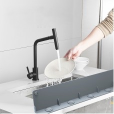 Customize Kitchen Sink Water Splash Proof Retaining Silicone baffle plate