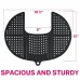 OEM Foldable Bathroom Sink Top Silicone Makeup Organizer Mat by Kinshing  – Custom Silicone Mats with Flexible, Food-Grade Design
