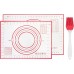 Personalised Large Non Stick Dough Rolling print logo silicone baking mat by Kinshing  – Custom Silicone Mats with Flexible, Food-Grade Design
