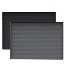 Wholesale Bathroom Kitchen Waterproof Drain Hole Anti-slip Silicone Sink Mat