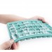 Bulk Wholesale Kitchen Use 40-Cavity Square Silicone Ice Cube Tray with Lid by Kinshing  – Custom Silicone Ice Molds with Flexible, Food-Grade Design