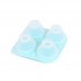 Create BPA Free Reusable  Personalized 4 Big Sphere Whiskey Silicone Large Ice Cube Ball Trays With Lids by Kinshing  – Custom Silicone Ice Molds with Flexible, Food-Grade Design