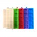 Create Designs BPA-Free Stackable 24-Cavity Silicone Ice Tray with Removable Lid by Kinshing  – Custom Silicone Ice Molds with Flexible, Food-Grade Design