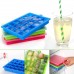 Create Designs BPA-Free Stackable 24-Cavity Silicone Ice Tray with Removable Lid by Kinshing  – Custom Silicone Ice Molds with Flexible, Food-Grade Design