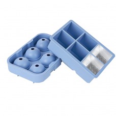 Create Unique 6-Hole Square and Round Honeycomb Silicone Ice Mold 