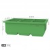 Custom BPA-Free 6-Cavity Easy Release Silicone Ice Cube Tray by Kinshing  – Custom Stampi per ghiaccio in silicone with Flexible, Food-Grade Design