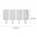 Custom Design DIY Ice Pops Cakesicles 4-Cavity Mini Silicone Popsicle Mold by Kinshing  – Custom Silicone Ice Molds with Flexible, Food-Grade Design