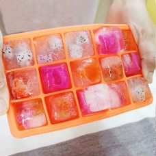 Custom Durable Food Grade Whiskey Coffee Milk Silicone Ice Cube Tray