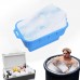 Custom Easy Release Silicone Large Ice Cube Block Mold with Lid by Kinshing  – Custom Silicone Ice Molds with Flexible, Food-Grade Design