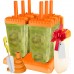 Custom Food Grade DIY Silicone Popsicle Mold with Sticks by Kinshing  – Custom Silicone Ice Molds with Flexible, Food-Grade Design