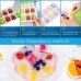 Custom Home Use BPA-Free Silicone Ice Cube Tray with Spill-Resistant Lid by Kinshing  – Custom Moules à glace en silicone with Flexible, Food-Grade Design