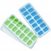Custom Home Use BPA-Free Silicone Ice Cube Tray with Spill-Resistant Lid by Kinshing  – Custom Moules à glace en silicone with Flexible, Food-Grade Design