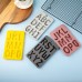 Custom Non-Stick Jelly Shapes Silicone Chocolate Candy Molds with English Letter by Kinshing  – Custom Silicone Ice Molds with Flexible, Food-Grade Design