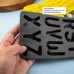 Custom Non-Stick Jelly Shapes Silicone Chocolate Candy Molds with English Letter by Kinshing  – Custom Silicone Ice Molds with Flexible, Food-Grade Design