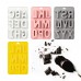 Custom Non-Stick Jelly Shapes Silicone Chocolate Candy Molds with English Letter by Kinshing  – Custom Silicone Ice Molds with Flexible, Food-Grade Design