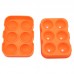 Customised Food Grade Party Bar Whiskey Cocktail 6 Holes Round Silicone Ice Mould by Kinshing  – Custom Silicone Ice Molds with Flexible, Food-Grade Design