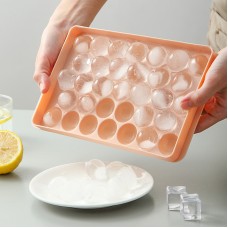 Customized Easy-Release Chilling Drinks Cocktails Silicone Round Ice Cube Tray