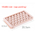Customized Easy-Release Chilling Drinks Cocktails Silicone Round Ice Cube Tray by Kinshing  – Custom Silicone Ice Molds with Flexible, Food-Grade Design