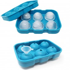 Customized Food Grade Large Silicone Sphere Ice Ball Molds