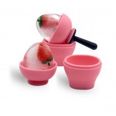 Customized Food Grade Reusable Face Beauty Skin Care Silicone Ice Mold 