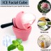 Customized Food Grade Reusable Face Beauty Skin Care Silicone Ice Mold by Kinshing  – Custom Silicone Ice Molds with Flexible, Food-Grade Design