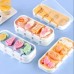 DIY Your Personalized Food Grade 4 Silicone Ice Cream Molds with lids by Kinshing  – Custom Silicone Ice Molds with Flexible, Food-Grade Design