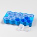 Factory Make Eco-Friendly Honeycomb Shape 14-Hole Silicone Ice Cube Tray with Lid by Kinshing  – Custom Silicone Ice Molds with Flexible, Food-Grade Design
