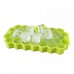 Factory Manufacture 7-Cavity Honeycomb Stackable Silicone Ice Cube Tray with Lid by Kinshing  – Custom Silicone Ice Molds with Flexible, Food-Grade Design