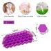 Factory Manufacture 7-Cavity Honeycomb Stackable Silicone Ice Cube Tray with Lid by Kinshing  – Custom Silicone Ice Molds with Flexible, Food-Grade Design