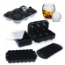 Factory Manufacture Honeycomb Shape Portable Silicone Ice Cube Tray with Lid by Kinshing  – Custom Silicone Ice Molds with Flexible, Food-Grade Design