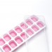 Factory Production Spill-Resistant Sustainable 14-Cavity Silicone Ice Cube Tray by Kinshing  – Custom Silicone Ice Molds with Flexible, Food-Grade Design