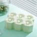 Factory Production customized logo Round Silicone Ice Cube Tray with Lid by Kinshing  – Custom Silicone Ice Molds with Flexible, Food-Grade Design