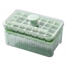Factory Supply 28 Grids 56 Grids Food Grade Silicone Ice Tray Mold with Sealed Cover 