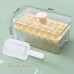 Factory Supply 28 Grids 56 Grids Food Grade Silicone Ice Tray Mold with Sealed Cover by Kinshing  – Custom Silicone Ice Molds with Flexible, Food-Grade Design