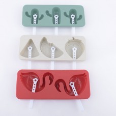 Factory Supply BPA Free Silicone Popsicle Ice Cream Mold