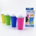 Make Your Hot Summer Kitchen Magic Squeeze Cup Milk Cola Juice Silicone Ice Slushy Mold by Kinshing  – Custom Silicone Ice Molds with Flexible, Food-Grade Design
