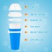 Make Your Hot Summer Kitchen Magic Squeeze Cup Milk Cola Juice Silicone Ice Slushy Mold by Kinshing  – Custom Silicone Ice Molds with Flexible, Food-Grade Design
