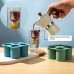 Manufacturer Make BPA-Free 4-Cavity Whiskey Reusable Silicone Ice Mold by Kinshing  – Custom Silicone Ice Molds with Flexible, Food-Grade Design